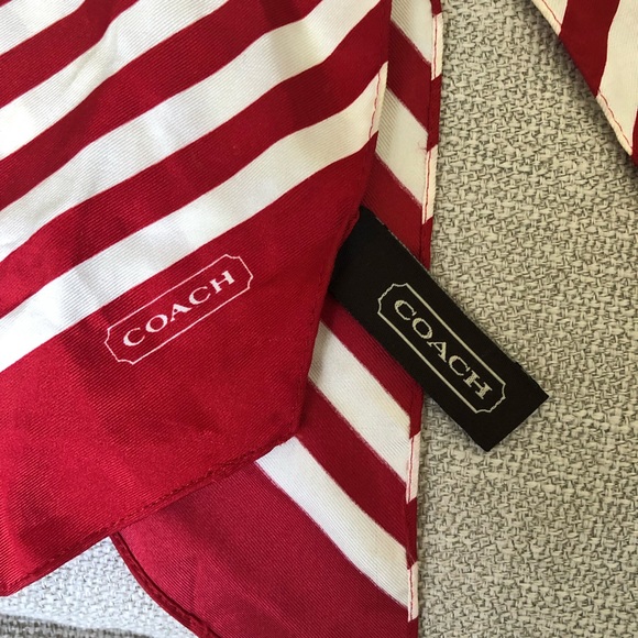 Coach Silk Scarf - Picture 2 of 4